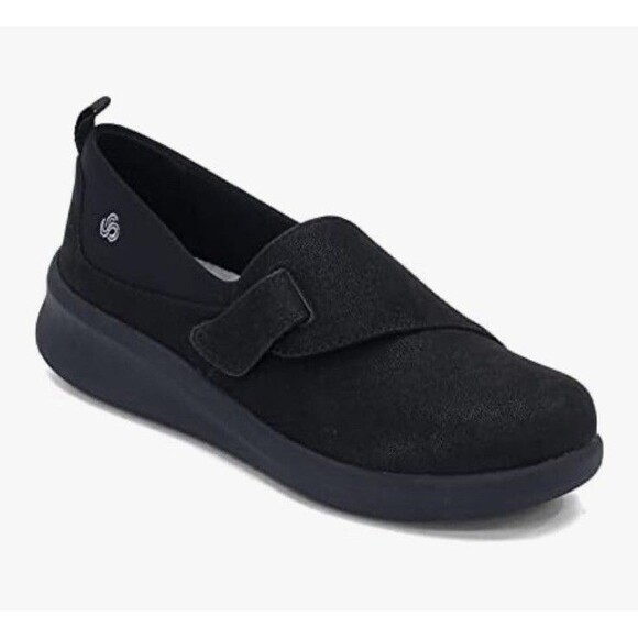 Cloudsteppers Clarks Shoes Womens 9 M Sillian 2.0 Ease Loafers Black 26146969 - Picture 14 of 16